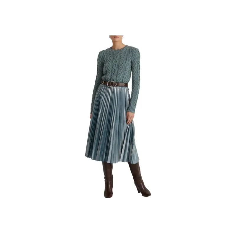 Polo Ralph Lauren FW22 Knitwear Women's Turquoise-1