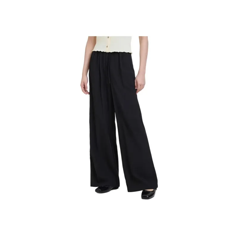 Three Blessings Casual Pants Women's Black-3