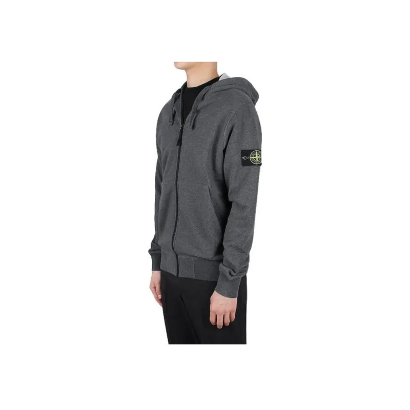 STONE ISLAND Sweatshirt Men's Smoke Gray Mixed Color-4