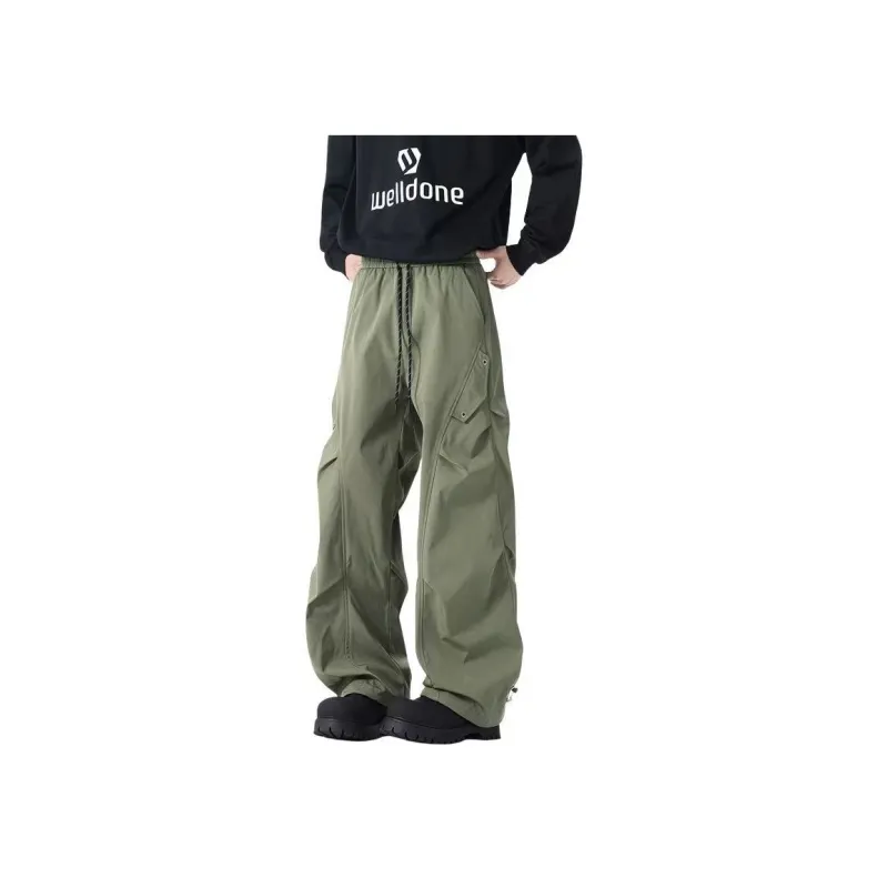 NOME Everyday Commute Minimalist Style Versatile Trendy Wide Leg Casual Pants Unisex-10