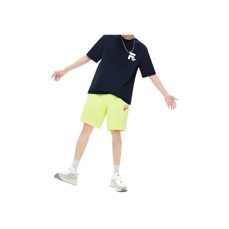 FILA T Shirt Unisex Pitch Black-3