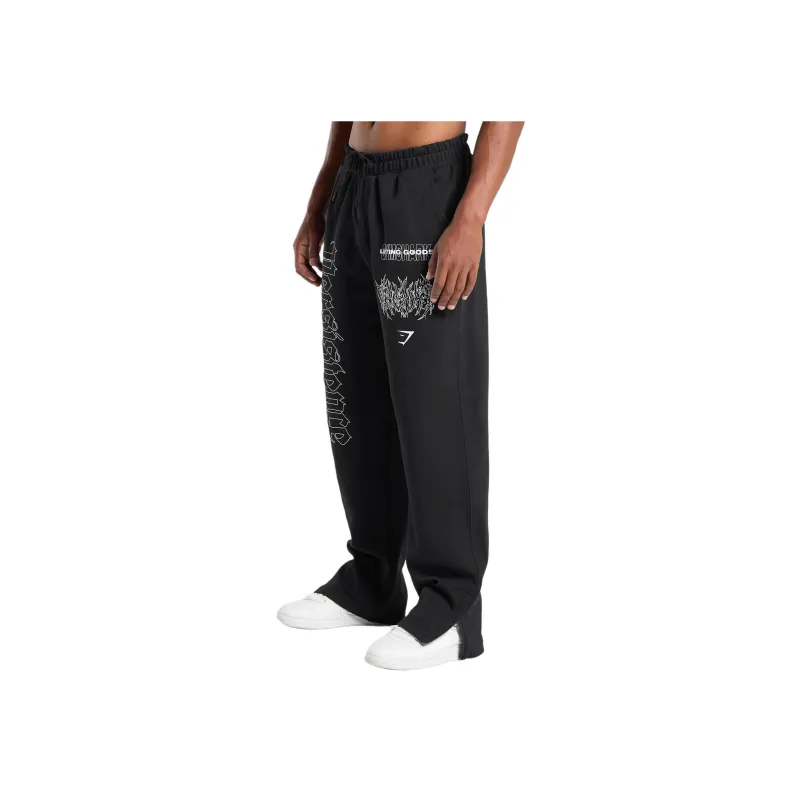 GYMSHARK Rest Day Sports Pants Men's Black-1