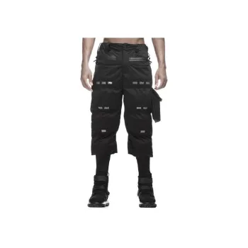 NORVINCY Winter Zip Pocket Skiing Loose Fit Casual Pants Trendy Unisex