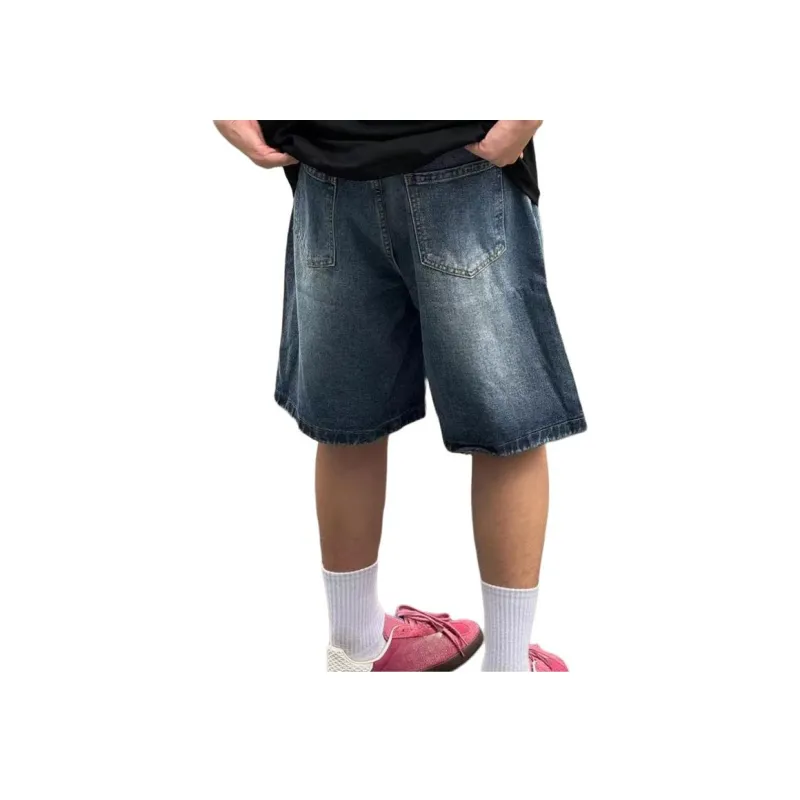 T IRA Denim Shorts Unisex-3
