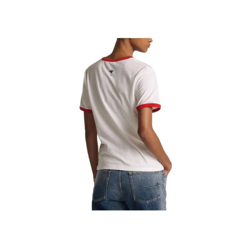 DIOR T Shirts Women's Red-4