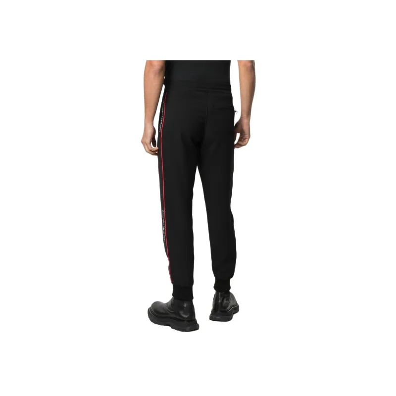 Alexander McQueen Logo Stripe Track Pants-4