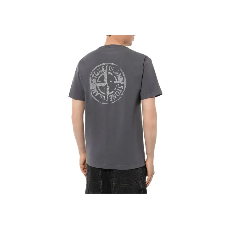 STONE ISLAND T Shirt Men's Gray-3
