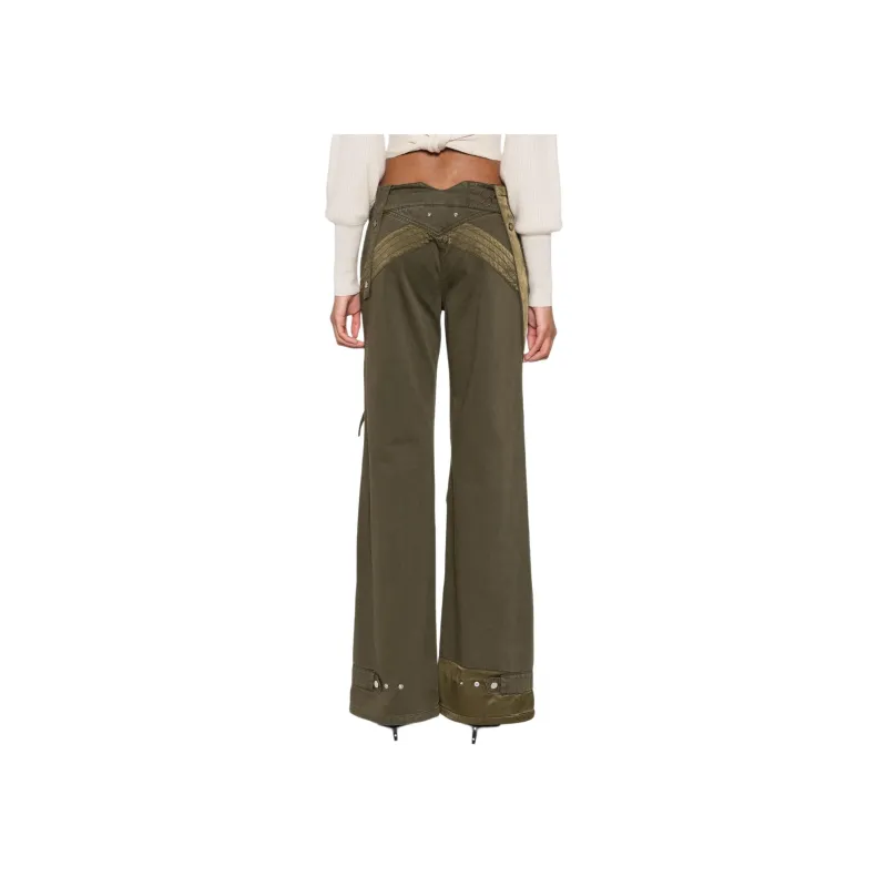Blumarine Satin insert Cargo Trousers-2