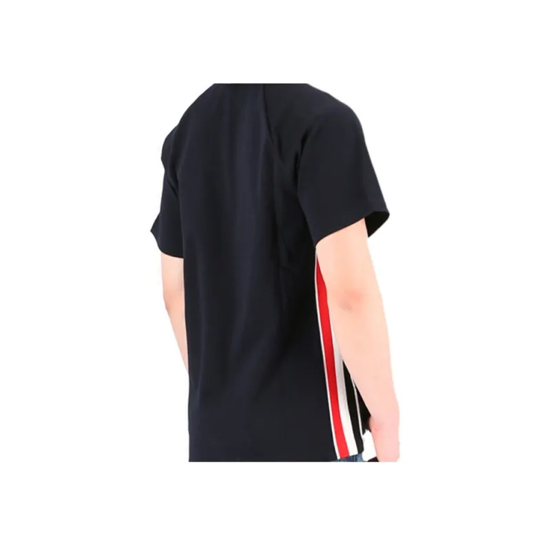 THOM BROWNE T Shirts Men Marine Blue-5