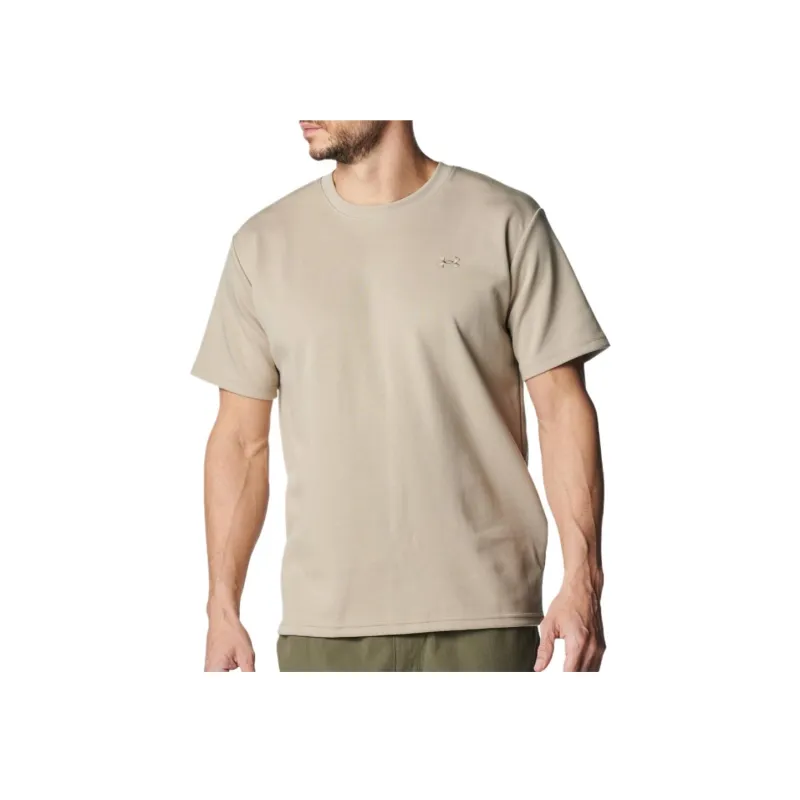 Under Armour Heavyweight Amplify T Shirt Men's Khaki 299-0