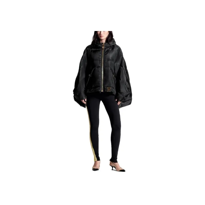 LOUIS VUITTON Monogram Accent Pillow Puffer Cape-1
