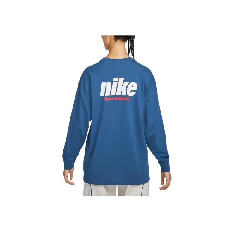 Nike Sportswear Essentials Series Sweatshirt Women's Garden Blue-1