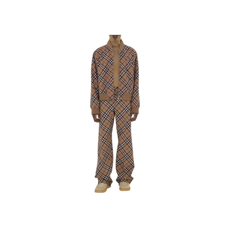 Burberry Vintage Check Zip up Bomber Jacket-2