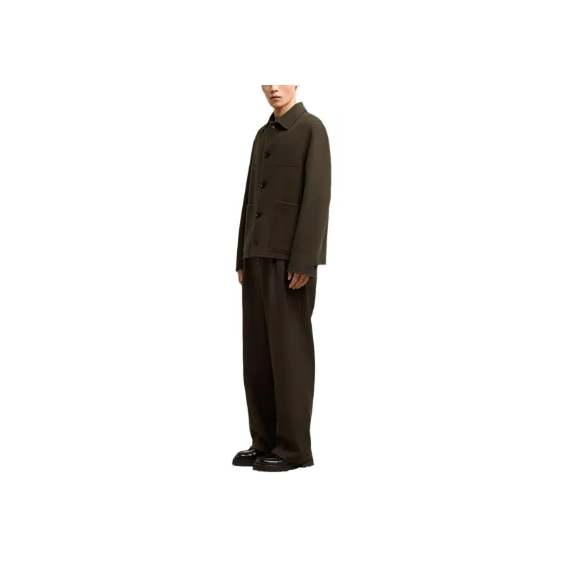 Ami Paris Boxy Wool cashmere Blend Jacket-2