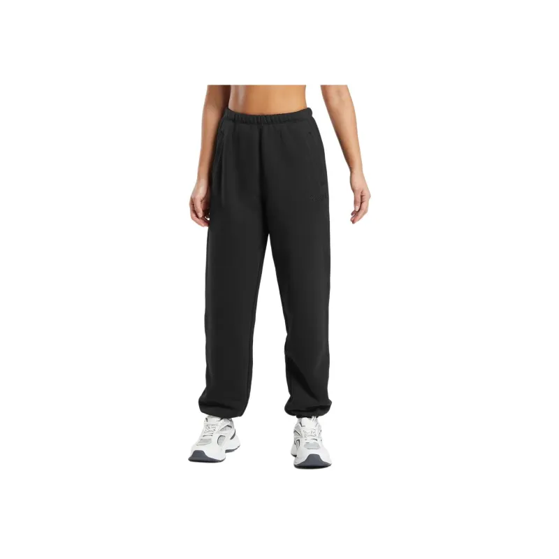 GYMSHARK HEAVYWEIGHT LOOPBACK SWEAT JOGGERS Knitted Sports Pants Women's Black-0