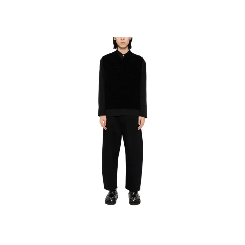 TEAM WANG FW24 CHOICES Collection Casual Pants Unisex Black-2