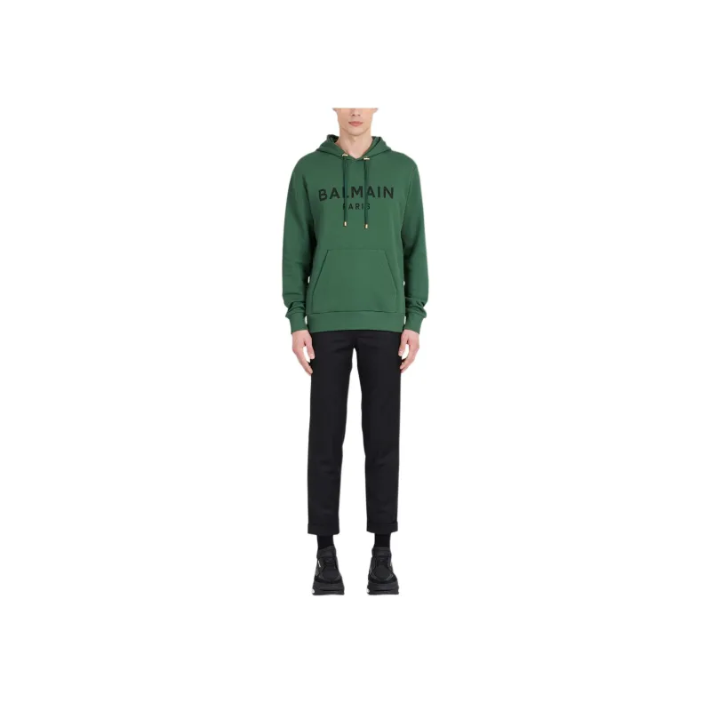 BALMAIN Printed Hoodie-1