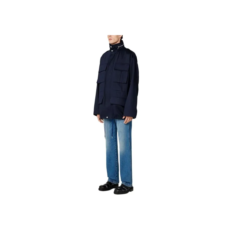 AMIPARIS High Neck Zip Up Jacket-3