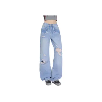 COVER TIME Jeans Women's Vintage Blue