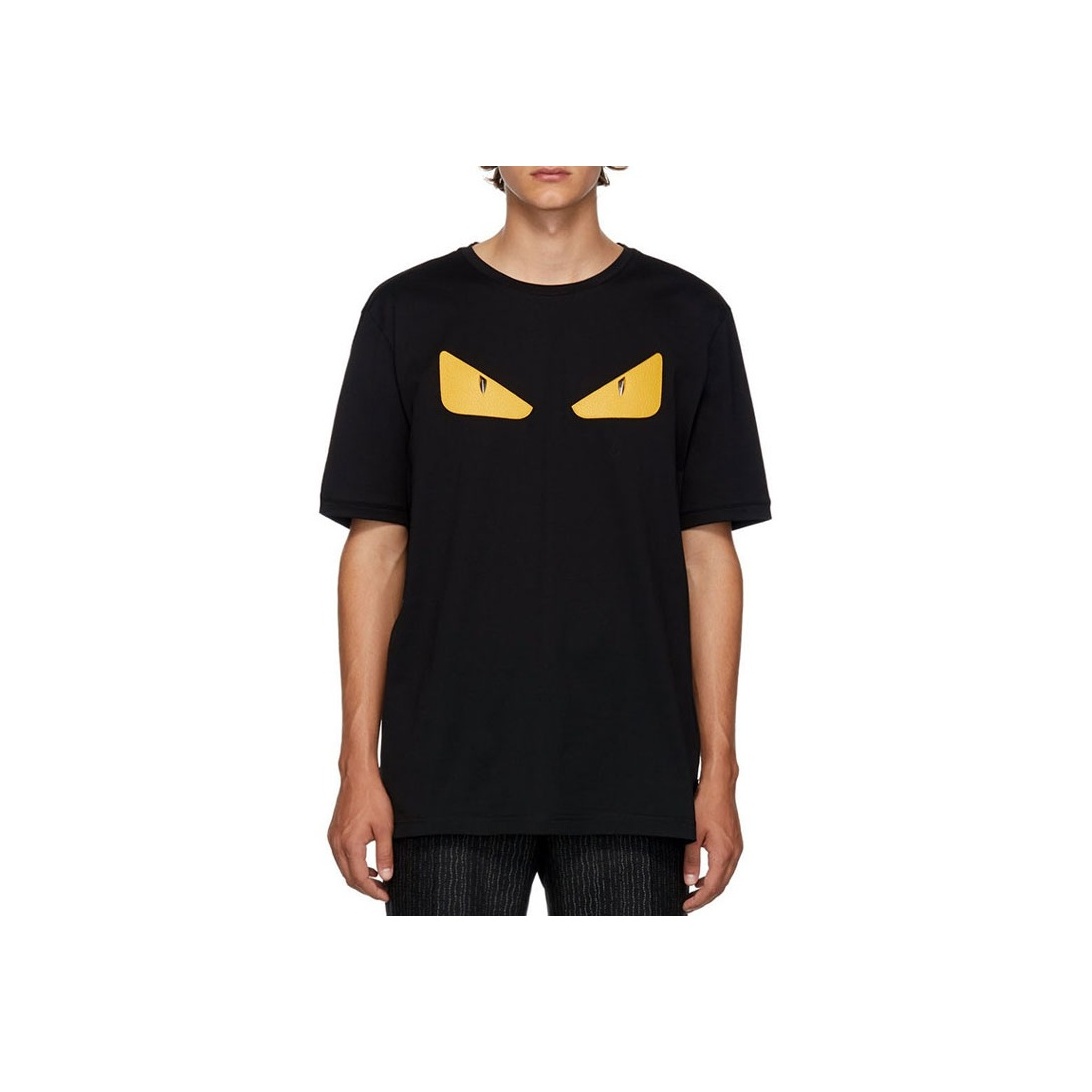 Tシャツ・カットソー FENDI TOP (FY1278AU9K F1NIC) FENDI T-Shirts Men Black - POIZON
