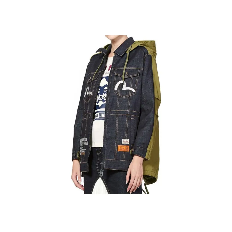 EVISU Jacket Women's Army Green-2