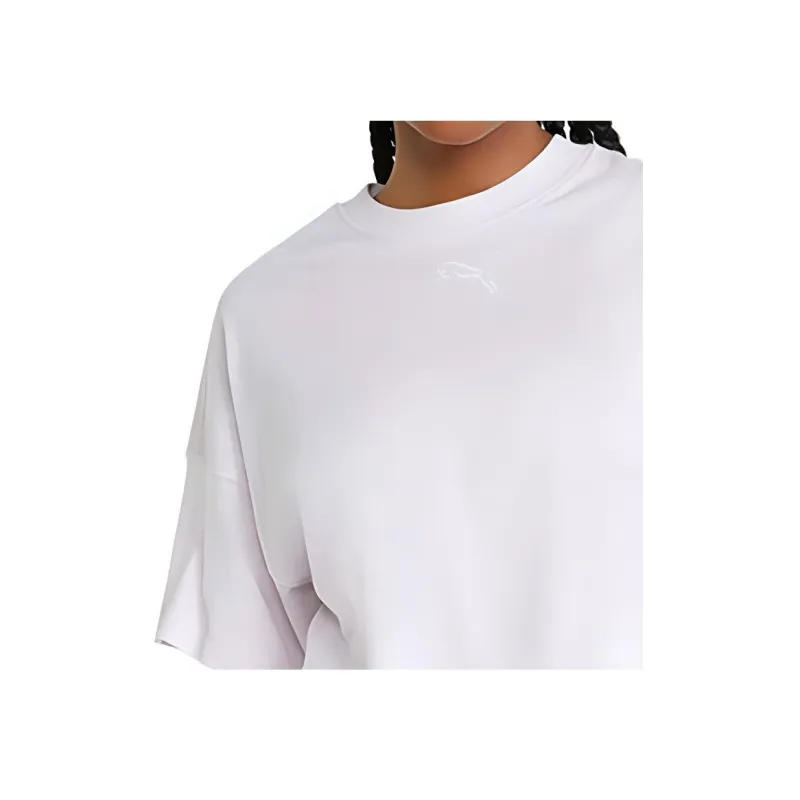 PUMA T Shirt Women's Light Purple-4