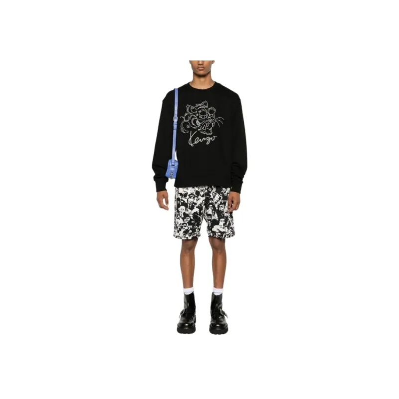 KENZO Tiger embroidered Sweatshirt-1