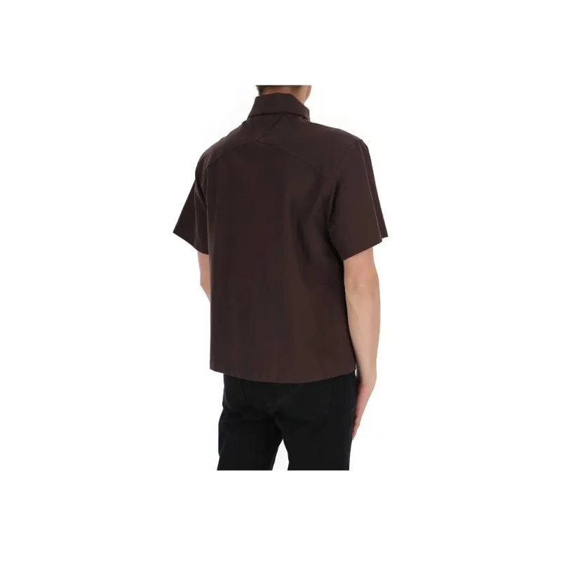 Bottega Veneta Shirt Men's Burgundy-2