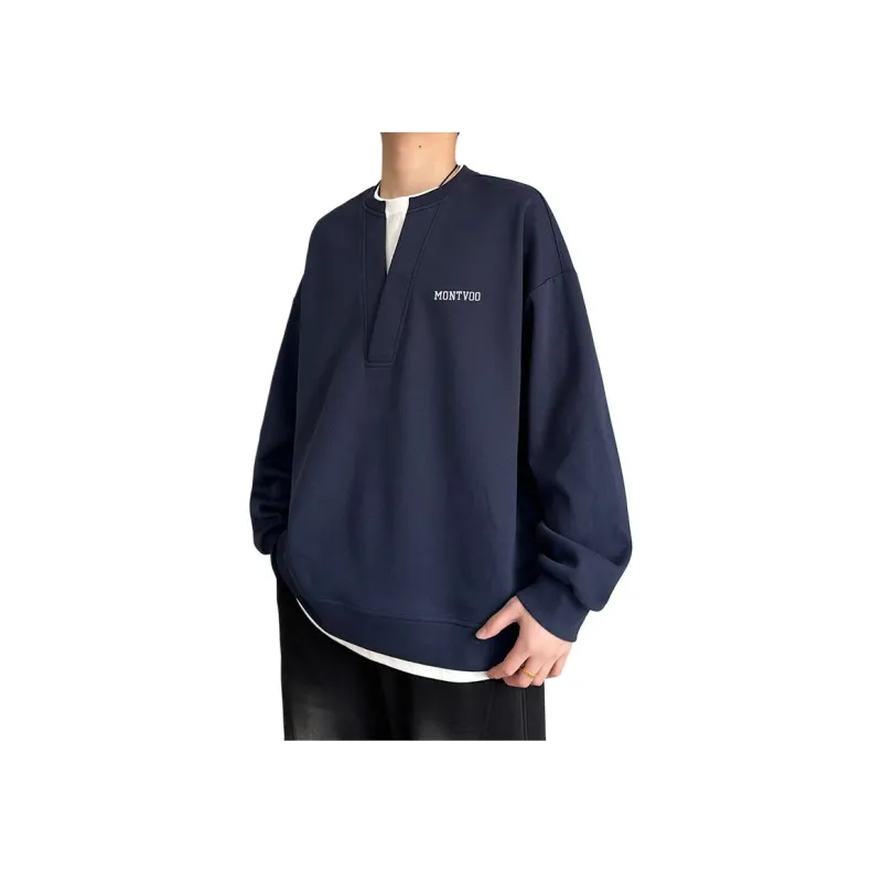 MONTVOO Sweatshirt Unisex Active Black-5