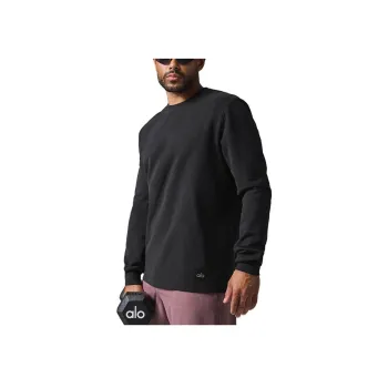 Alo Yoga DOUBLE TAKE LONG SLEEVE Sweatshirt Men's