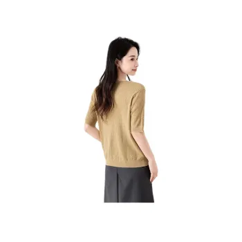 X MOOM Regular T Shirt Women's Khaki