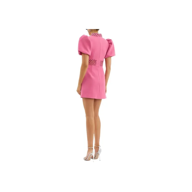 Rebecca Vallance Aubree Crystal-embellished Mini Dress-3