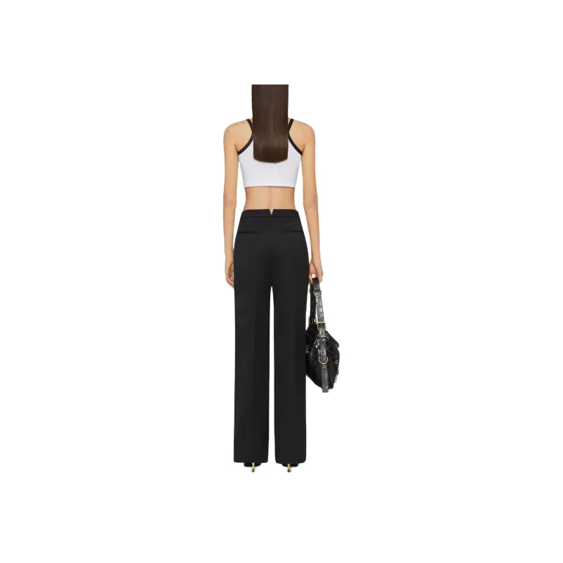 Givenchy Cropped Spaghetti Strap Tank Top 'White'-2
