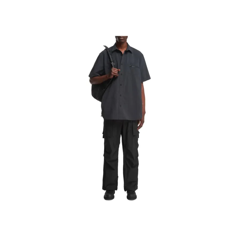 Sacai Matte Taffeta Shirt-1
