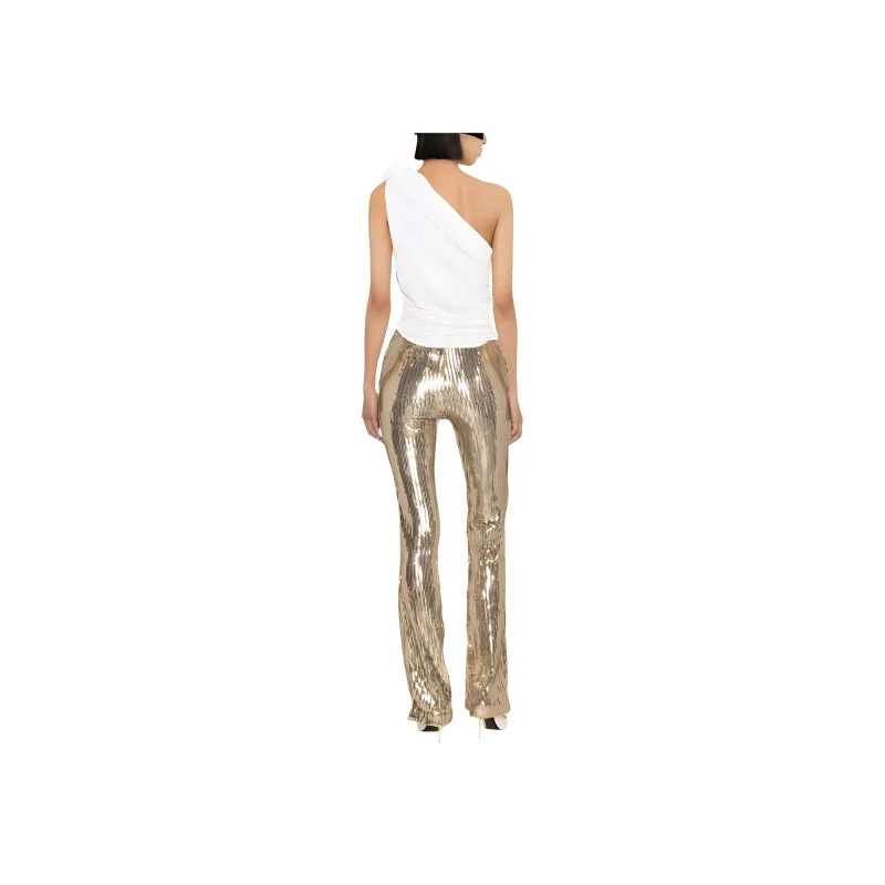 Magda Butrym Draped One shoulder Top-2