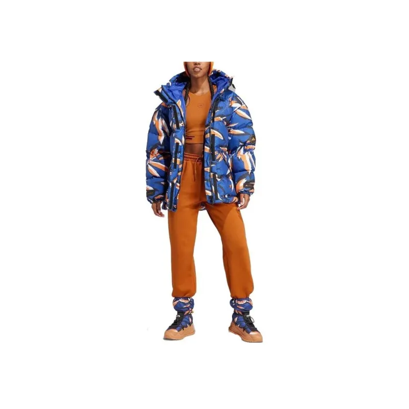 adidas By Stella McCartney TrueNature Floral-print Padded Jacket-1
