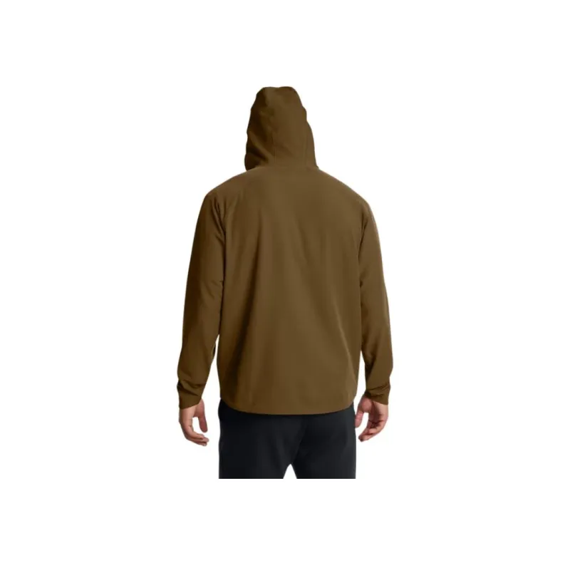 Under Armour Unstoppable FW24 Left Chest Jackets & Coats Men's Coyote Gray/Black-2