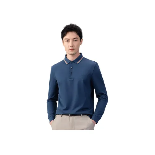 GOOD LUCK GLADIUS 레이크 블루 남성 폴로 셔츠