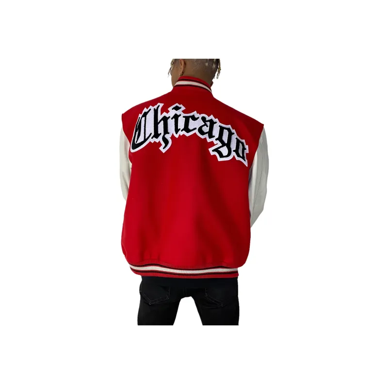JEFF HAMILTON X Chicago Bulls Bomber Jacket-3
