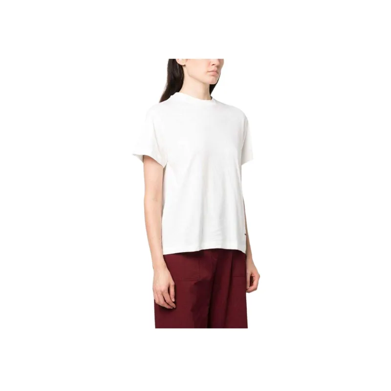 JIL SANDER Logo patch Cotton T shirts Pack Of Three-3