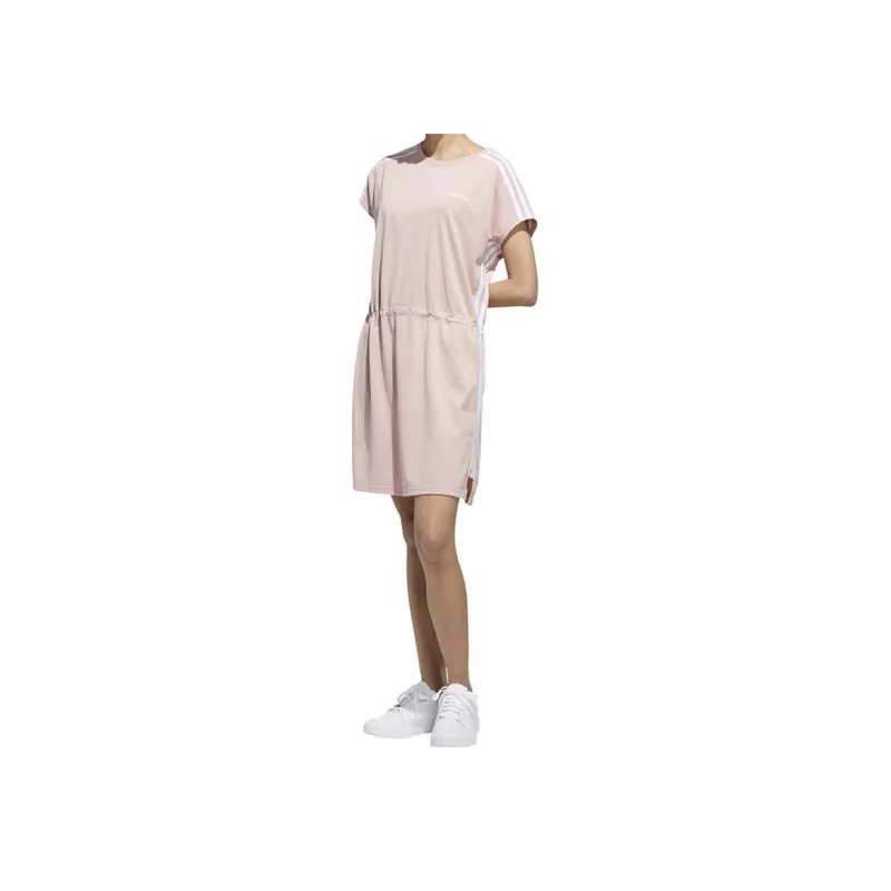 Adidas Neo Short Sleeved Dress Women's Vibrant Pink-2