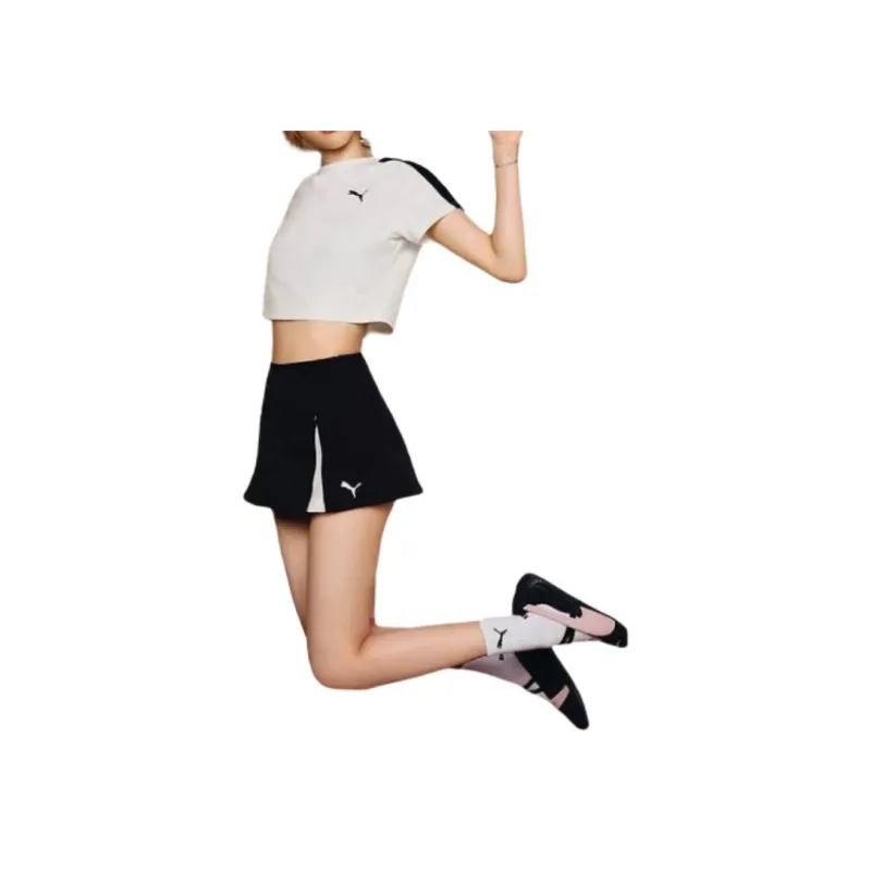 PUMA T Shirts Women's White-3