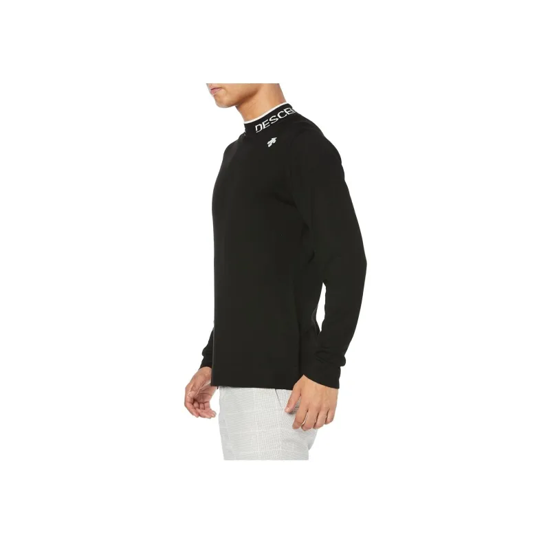 DESCENTE GOLF Sweater Men's Black-3
