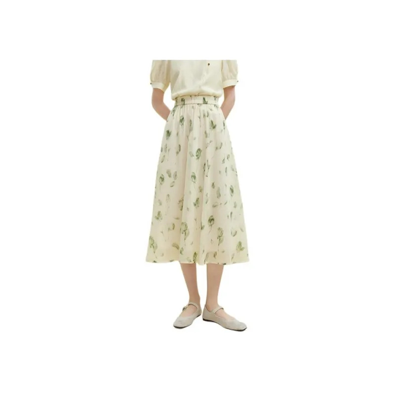 FANSILANEN Casual Long Skirt Women's-0