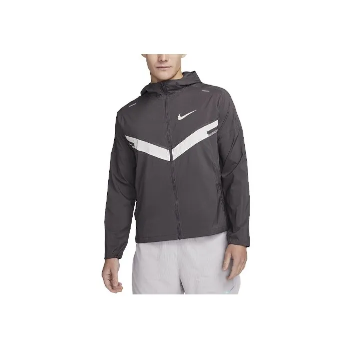 Nike Repel Windrunner Jackets Coats Men's Medium Gray-0