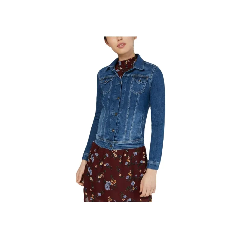 Pepe Jeans Denim Jacket Women's Blue-2