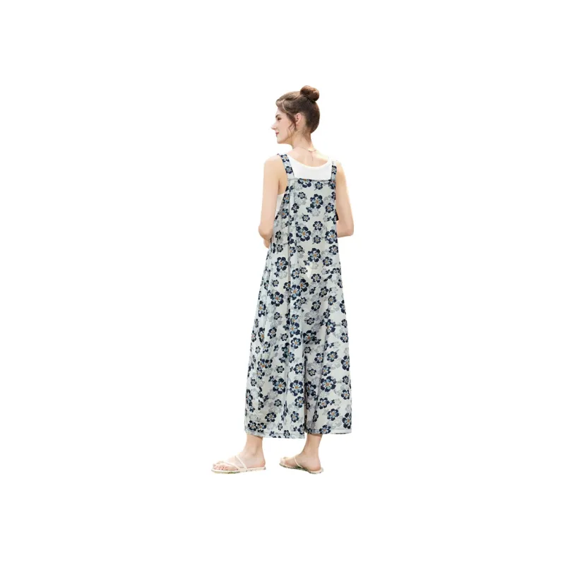 TOUCH Jumpsuit Women's Blue Green Multicolor-0