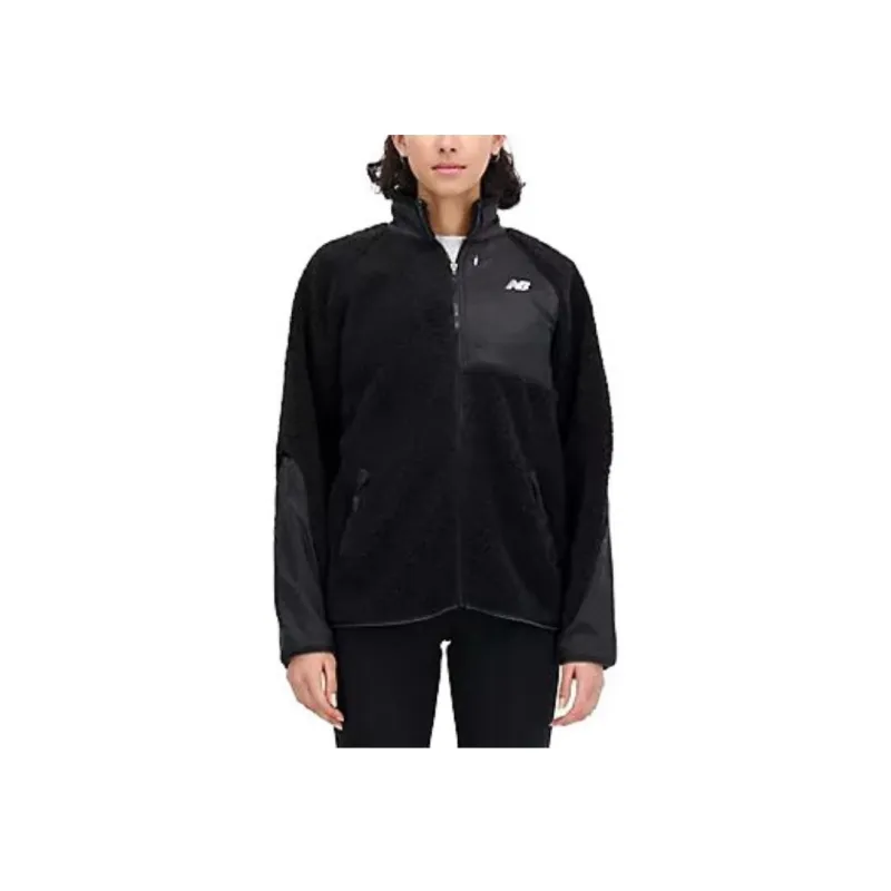 New Balance Q Speed Velvet Jackets Women's Black-2