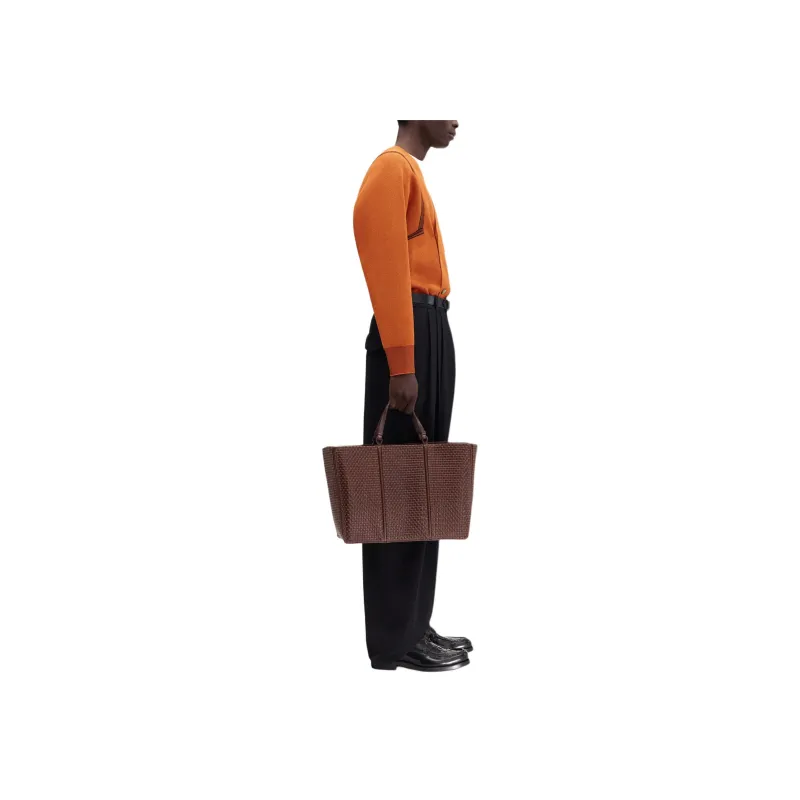 Jacquemus SS25 Button down Cardigan Knitwear Men's Orange/Orange-3