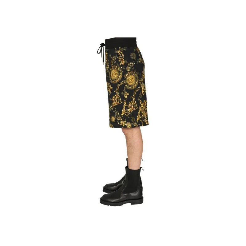 VERSACE JEANS COUTURE FW21 Casual Shorts Men's Black-4